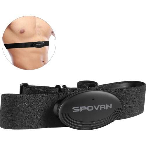 Wireless Sports Heart Rate Monitor Chest Strap Sensitive Heart Rate Sensor Rechargeable Heart Rater Monitor Fitness Tracker