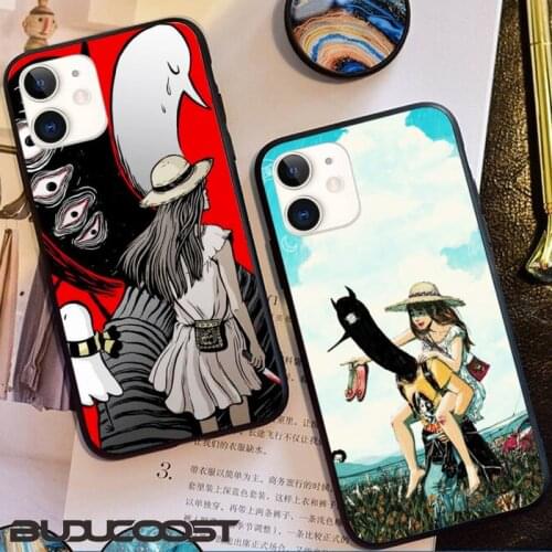 Reall Goodnight Punpun Phone Case for iphone 11 Pro 11 Pro Max X XS XR XS MAX 8plus 7 6splus 5s se 7plus SE 2020 case