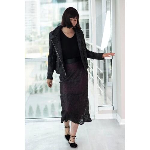 Kavshak Women's Leather Skirts