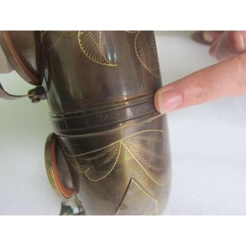 Mark VI Saxophone High Quality Tenor Saxophone Copy Instruments Antique copper simulation Brass Saxophone With Mouthpiece Cases