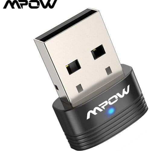 Mpow BH456 Bluetooth 5.0 USB Adapter Wireless Bluetooth Dongle Receiver and Transmitter for Laptop Keyboard Headsets Speakers