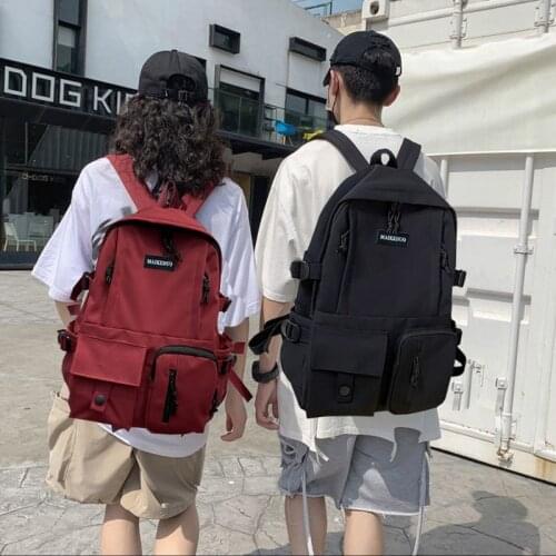 2021 Backpack Nylon Harajuku Fashion Women Backpack Student School Bag For Girl College Backpack Women Cute Kawaii Shoulder Bag