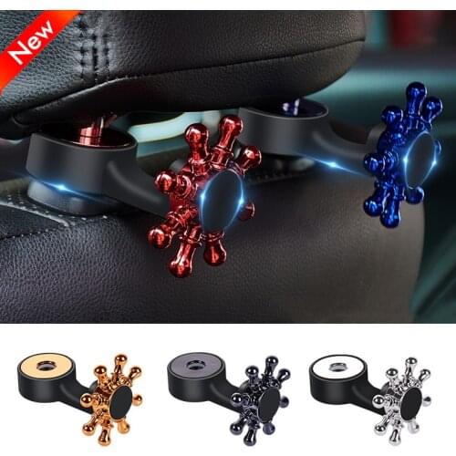 Car Auto Seat Bag Headrest Bag Gyro Hook Holder phone accessories car interior Car Purse Purse Cloth Grocery Storage Organizer