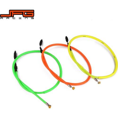 Motorcycle Green & Orange & Yellow Clutch Cable Line For ZONGSHEN NC250 Bosuer KAYO Xmotor Apollo