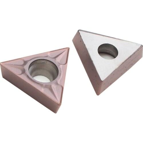 10Pcs/Set TCMT16T304 VP15TF TCMT32.51 Triangular Carbide Inserts Cutting Blade Tool With Box