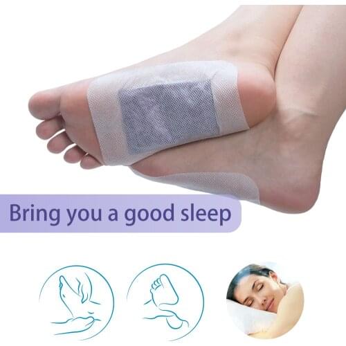 12Pcs / Box Lavender Detox Foot Patches Pads Nourishing Repair Foot Patch Improve Sleep Quality Slimming Patch Loss Weight Care