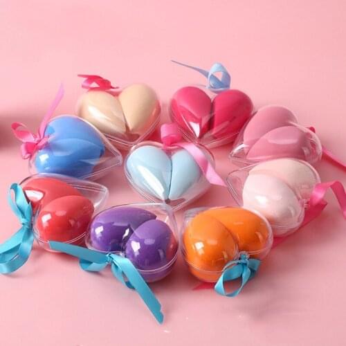 2Pcs Of Professional Blending Facial Super Soft Sponge Powder Puff Foundation Cream Concealer Makeup Makeup Puff Beginner