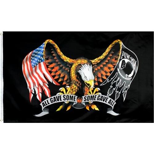 90x150cm us pow mia Eagle Flag