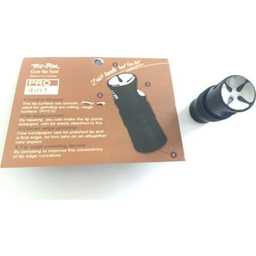 Free shipping 10pcs/lot NEW 2016 Professional Original Fil-Pik MINI 4 in 1 Billiard Pool Metal Cue Tip Tool Billiard Accessories