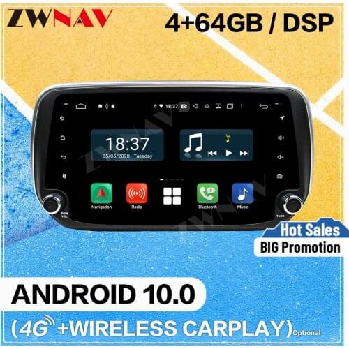 Carplay Android 10 screen Car Multimedia DVD Player for Hyundai IX45 Sante Fe 2018 BT GPS Navi Auto Radio Audio Stereo Head unit