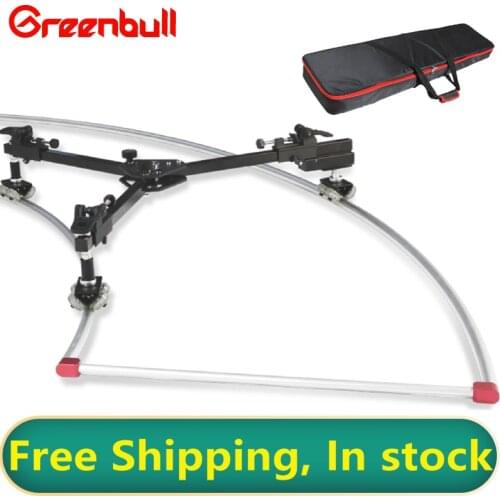GreenBull Portable Camera Slider 7.2m Track Dolly DSLR Stabilizer Video Steel 4 3+/3/2/1 SJ4000/SJ5000 Cameras Dolly&rail
