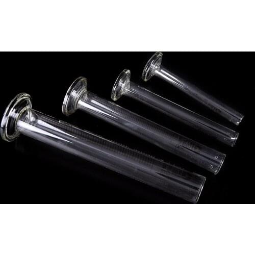 Chemistry Laboratory Measure 5ml Graduated Glass Measuring Cylinder 1pc