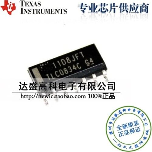 Module TLC0834CDR TLC0834C SOP-14 TLC0834CD Original authentic and new Free Shipping