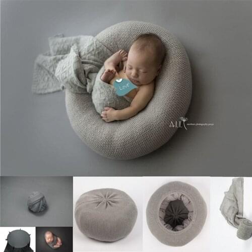 Newborn Photography Props Blanket Mat Cushion Baby Photography Backdrop Accessories Infant Baby Photo Shooting Studio Props
