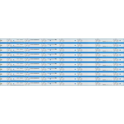 NEW kits 10PCS LED Backlight Strip 7 Lamps For Hisense_55 HD550DU-B52_10X7_3030C_V0_20151012 55H8C 55K3300UW H55m3300 H55M3000