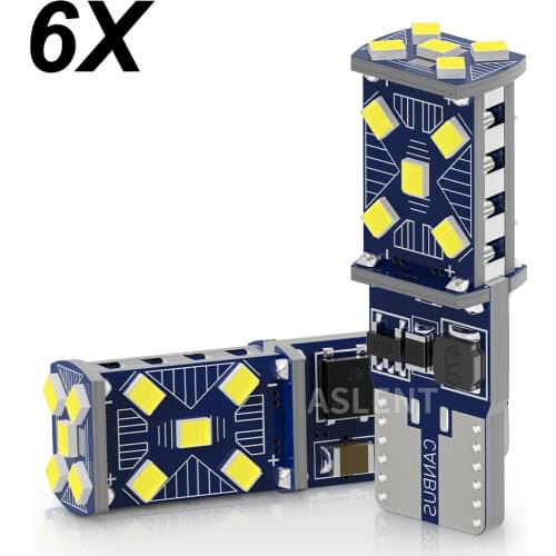 2PCS T10 W5W New Super Bright LED Car Parking Lights WY5W 168 501 2825 Auto Wedge Turn Side Bulbs Car Interior Reading Dome Lamp