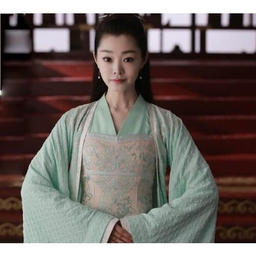New TV Play Qing Yu Nian Li Qin Princess Costume Hanfu Tang Dynasty Stage Performance Embroidery Aesthetic Fairy Costume Hanfu