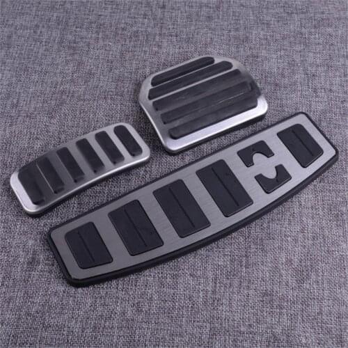 DWCX Foot Rest Fuel Accelerator Brake Pad Pedal Fit For Range Rover Sport Discovery 3/4