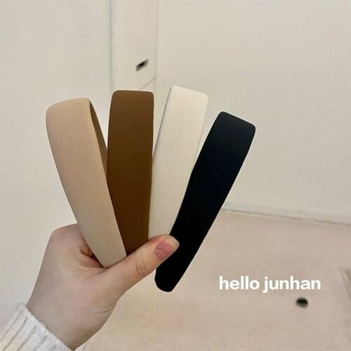 Wide-brimmed fabric autumn/winter hairband women wild go out Korea sweet headband press hair hairband headband hair accessories