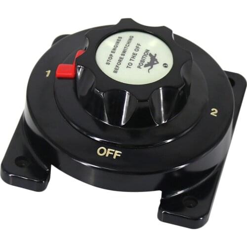 12~24V Battery Selector Switch 4 Position For Boat Caravan Motorhome Marine
