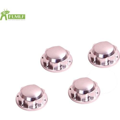Alloy CNC Wheels Nut Cap Set Fit for 1/5 HPI ROFUN BAHA ROVAN KM BAJA 5B 5T 5SC Rc Car Toys Games Parts