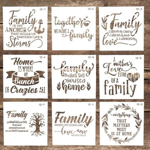 15 cm DIY Craft Layering Background Stencil For Wall Painting Scrapbooking Stamping Album Decorative Embossing Paper Cards