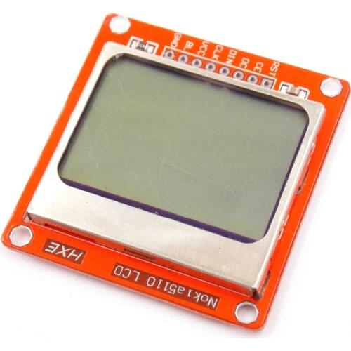 Smart Electronics LCD Module Display Monitor White backlight adapter PCB 84*48 84x84 Nokia 5110 Screen