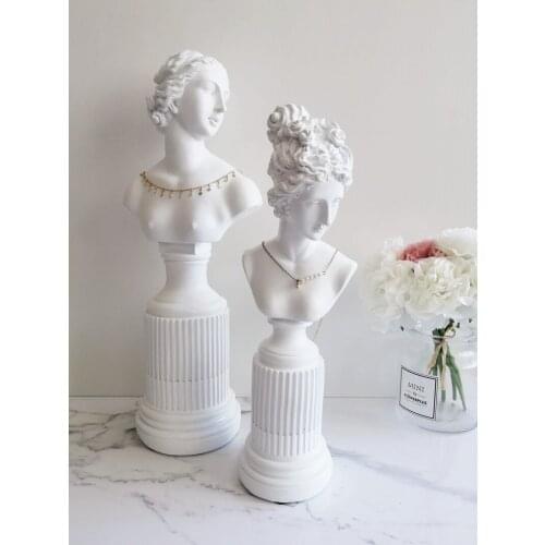 Fashion Resin Necklace Display Organizer Necklace Showing Mold Mannequin Necklace Holder Jewelry Showcase Rack Jewellery Shelf