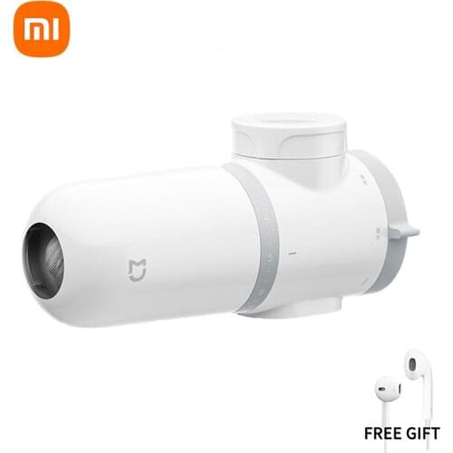 Xiaomi Mijia Faucet Purifier Water 2021 New Kitchen Activated Carbon Water Filter Fixture Purification System Tap Accessories