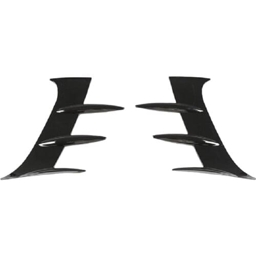 2Pcs Car Front Bumper Splitters Side Wind Knife Aprons for Mercedes- Benz X247 GLB180 GLB200 GLB250 2020 2021