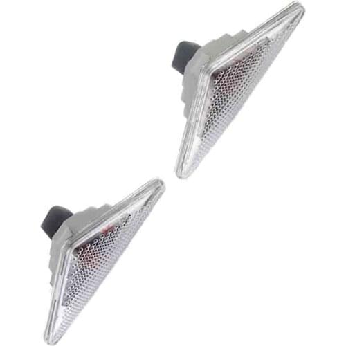 2Pcs/set Car Auto Side Indicators Replacement for Ford Focus Mondeo Clear Turn Signals Light