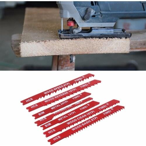 30pcs Assorted Steel U-shank Jigsaw Blade Set Fitting For Plastic Wood Jig Saw Tool High Quality