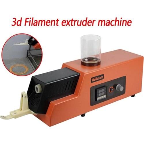 3d Filament extruder machine / 3d filament maker Desktop 3D printing consumables extruder 1.75mm 3mm Speed Adjustable REX-C100