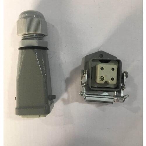 4 Core Rectangular Aviation Plug Socket Plug And Socket Male/female Lug Hot Runner Heavy Load Connector Factory Origional