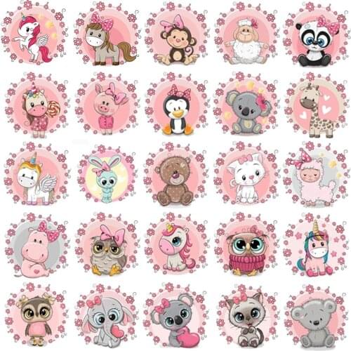 5D DIY Mosaic Diamond Painting Full Square/Round Mosaic Rhinestone Embroidery Cute Cartoon Landscape Decorative Painting