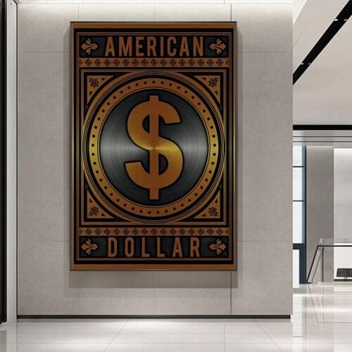 Abstract Canvas Paintings Print Bitcoin Picture Oil Painting Poster And Prints Modern Minimalist Wall Art Picture For Home Decor