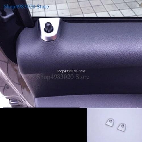 Fit for Mercedes-Benz Vito (W447) 2014-2018 ABS Accessories Matte Interior Door Lock Pins Cover Trim 2pcs accessories