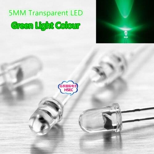 Free shipping 1000pcs 5mm led Green light bulbs/5MM blue Colour LED emitting diode F5MM Blue LED have 5MM Red White Bule Yellow