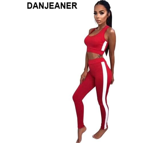 Женские спортивные костюмы DANJEANER China At AliExpress