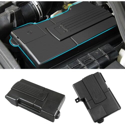 For Volkswagen VW T-ROC Troc 2017 2018 2019 Car Engine Battery Protection Cap Positive Negative Dustproof Cover Rustproof Shell
