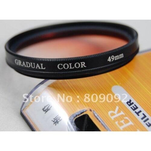 GODOX 49mm Gradual Orange Color Lens Filter