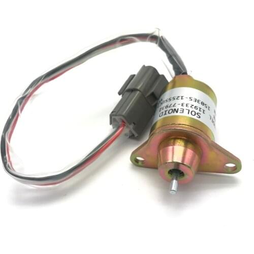 New Fuel Pump For YANMAR Fuel Shutdown SHUT OFF SOLENOID 119233-77932 JOHN DEERE TRACTOR