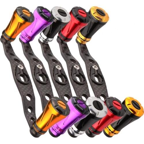 Outdoor Fishing Carbon Fiber Bait Casting Reel Rocker Arm Fish Wheel Handle