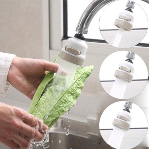 Kitchen Faucet Kitchen Moveable Flexible Tap Head Shower Diffuser Rotatable Nozzle Adjustable Booster Faucet Kitchen Accessories