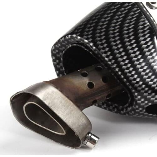 Universal Small Hexagon Large Hexagon Exhaust Muffler Pipe Modified Silencer DB Killer Stainless Steel