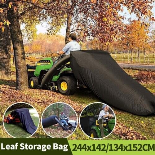 210D Oxford Cloth Garden Courtyard Reusable Lawn Tractors Leaves Bag Outdoor Garbage Collection Cleaning Foldable Storage Bags