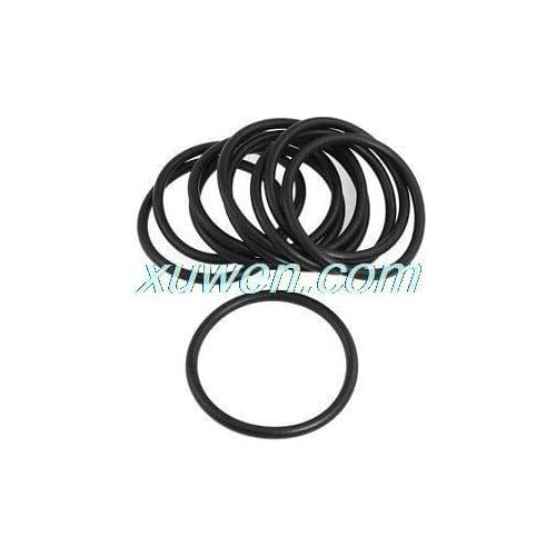 80mm x 5 7mm NBR Nitrile Rubber O Ring Oil Sealing Gaskets 10 Pcs