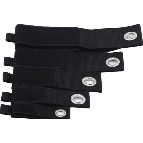 Car Fire Extinguisher Sticker Nylon Tape Belt Net Bandage Car Trunk Storage Bag Magic Tape Hook And Loop Strap Stickers