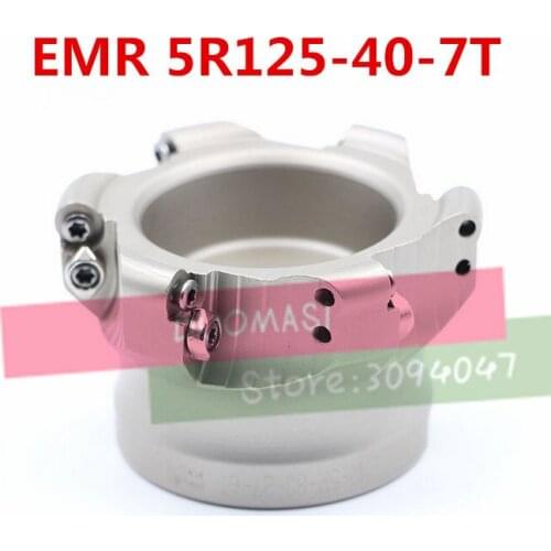 EMR 5R 125-40-7T face mill milling cutter cnc milling tools for round inserts type R5 RPMW1003