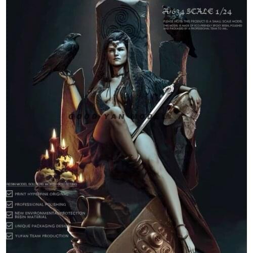 1/24 Resin model kits DIY figure toy self-assembled A-645